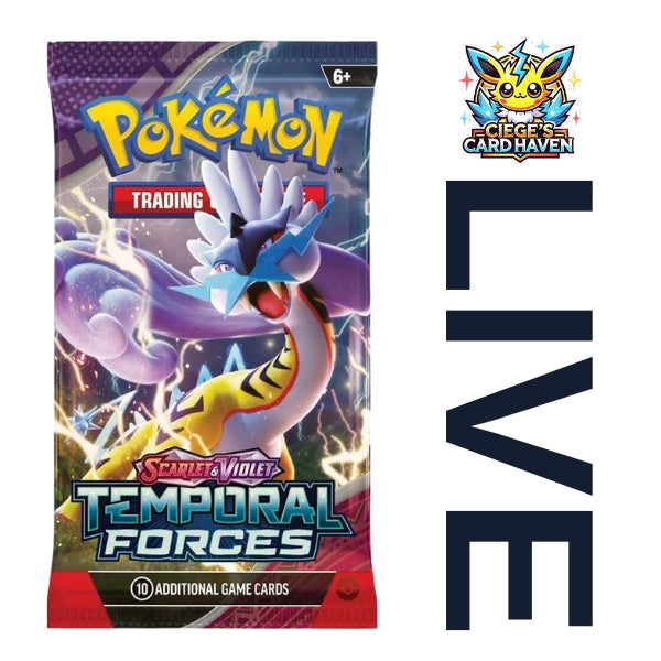 Temporal Forces Pokemon Booster Pack