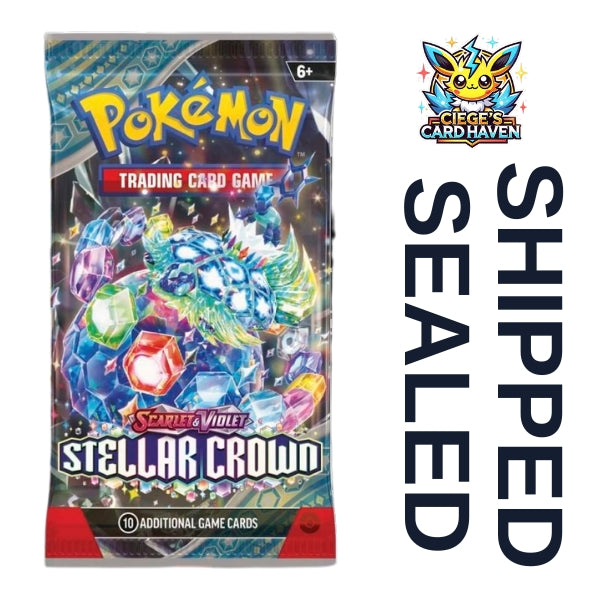Stellar Crown Pokemon Booster Pack