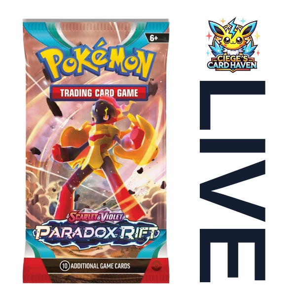 Paradox Rift Pokemon Booster Pack