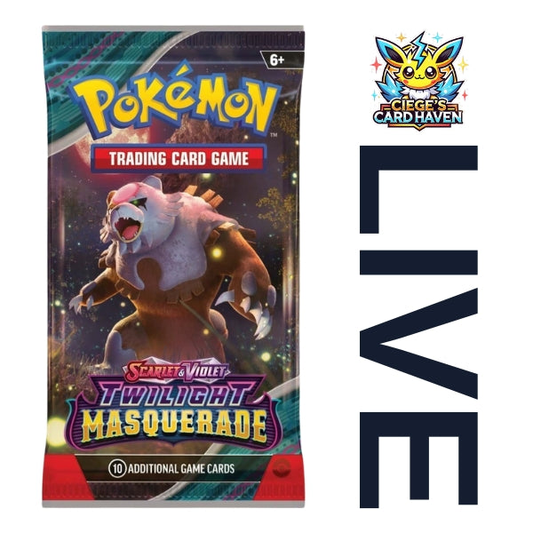 Twilight Masquerade Pokémon Booster Pack